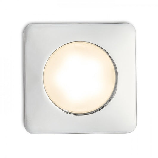 Faretto INEZ SQ cromo 12V= LED 3W IP44 3000K