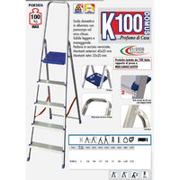 SCALA DOMUS K100 6 GRADINI 51X11XH204CM 100KG.