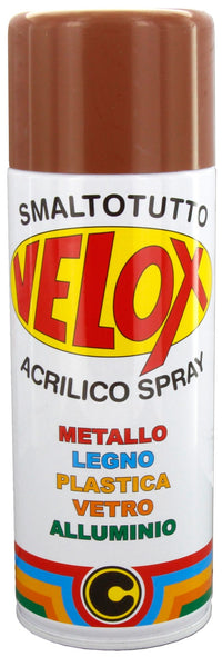 velox spray acrilico marrone segnale ral 8002 cod:ferx.2833
