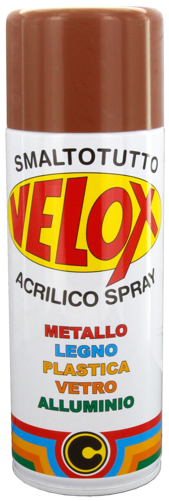 velox spray acrilico marrone segnale ral 8002 cod:ferx.2833