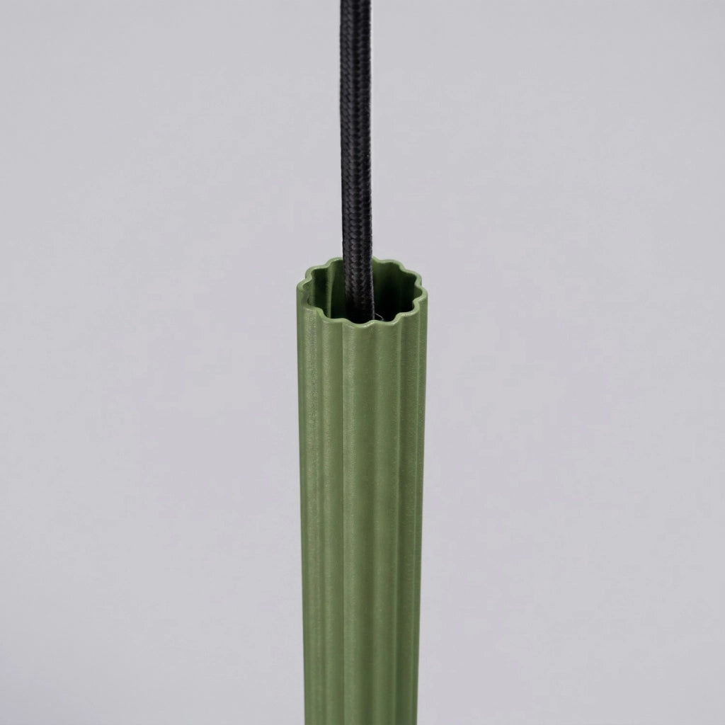 Lampada a sospensione ARCHE 1 verde oliva