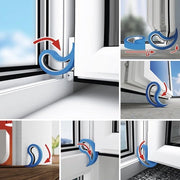 Stopper per porte e finestre, 4 pezzi, 14 diverse colorazioni