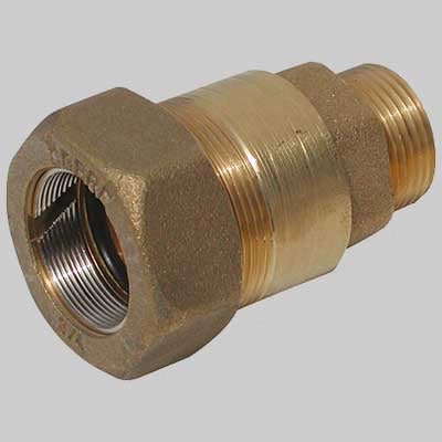 RACCORDO DI CONGIUNZIONE IN OTTONE MASCHIO  3/4     TIEMME