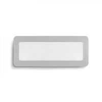 Lampada applique RENO SQ DR applique/plafoniera grigio 230V LED 5W IP65 3000K