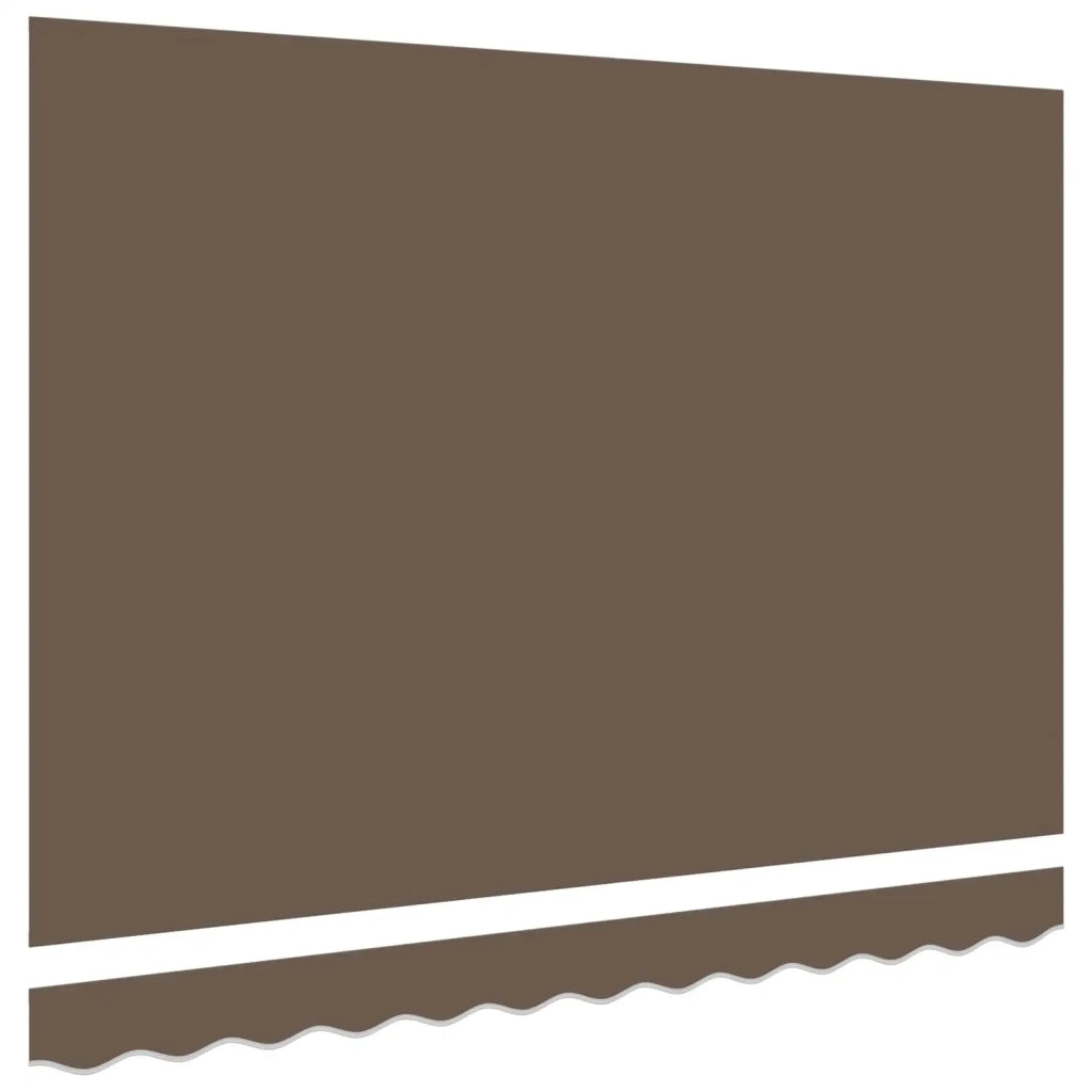 Telo di ricambio per tenda da sole Tortora 581 x 345 cm 964876