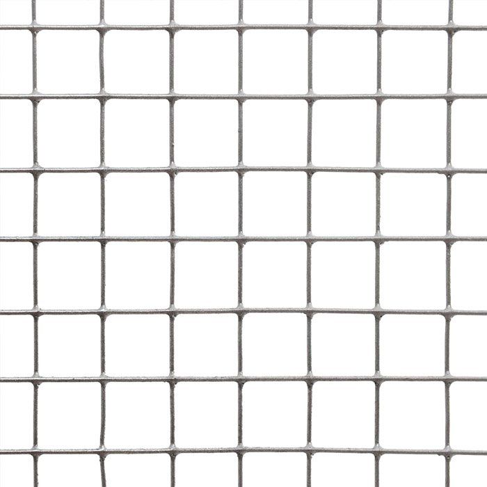 RETE IN FIL DI FERRO ZINCATO ELETTROSALDATA MAGLIA 12.5X12.5 MM  ROTOLO DA 5ML
