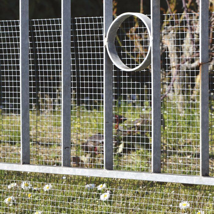 RETE IN FIL DI FERRO ZINCATO ELETTROSALDATA MAGLIA 12.5X12.5 MM  ROTOLO DA 5ML