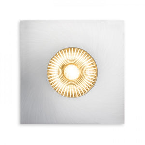 Faretto WATERBOY SQ nichel opaco 230V LED 10W 40° IP65 3000K