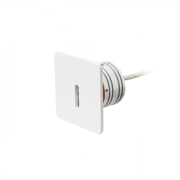 Applique IRIA SQ da incasso bianco  230V LED 3W 10°  3000K