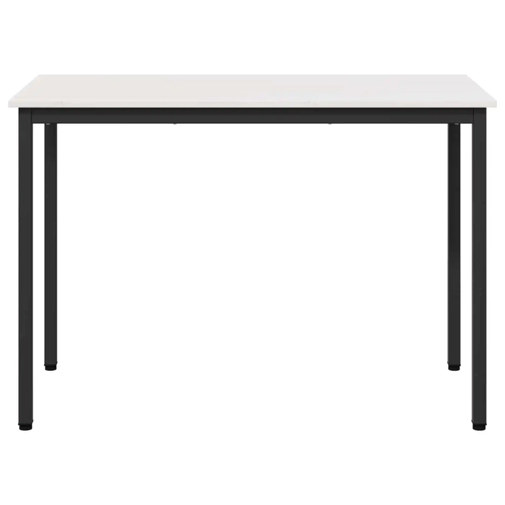Tavolo da pranzo Bianco 110 x 55 x 75 cm Pino massello 892786