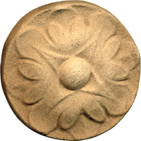 Fregio pasta di legno grezzo art034864