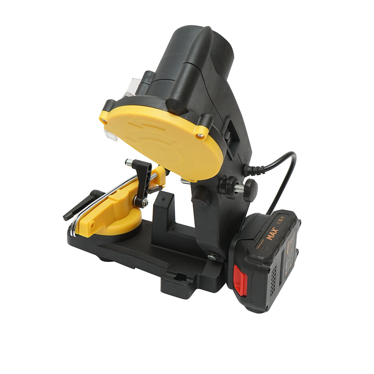 Affilatrice per motosega a batteria 85W, 18V, 3800 giri/min