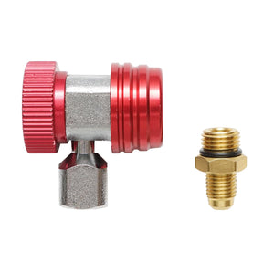 Attacco rapido per installazione freon aria condizionata ad alta pressione R-134A Breckner Germany