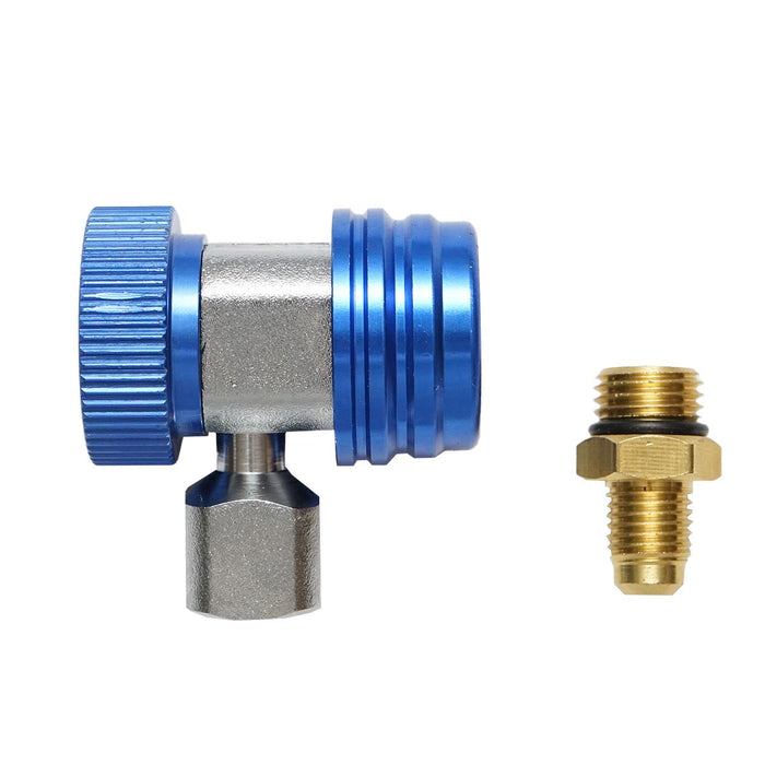 Attacco rapido per sistema di condizionamento dell'aria a bassa pressione con freon R-134A Breckner Germany