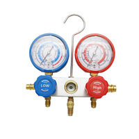 Batteria manometro a 2 vie per refrigerante AC R22 Breckner Germany