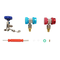 Batteria manometro a 2 vie per refrigerante AC R22 Breckner Germany