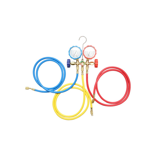 Batteria manometro a 2 vie per refrigerante AC R22 Breckner Germany