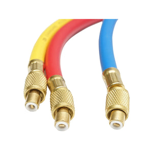 Batteria manometro a 2 vie per refrigerante AC R22 Breckner Germany