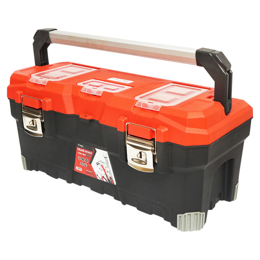 Cassetta portautensili professionale con manico in alluminio 676x314x300 mm – Breckner Germany