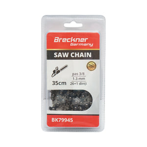 Catena per motosega passo 3/8, 26+1 denti, 1,3 mm, lunghezza 35 cm Breckner Germany