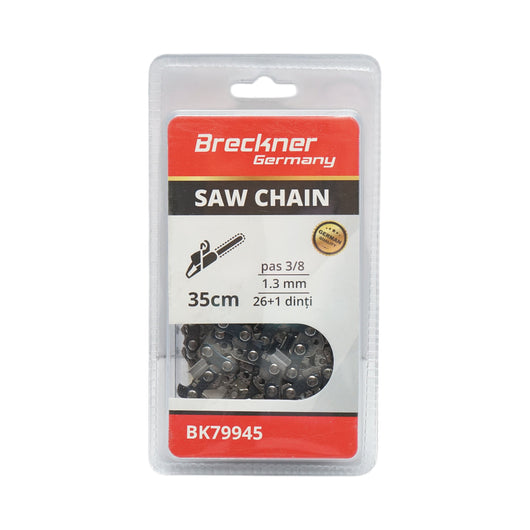 Catena per motosega passo 3/8, 26+1 denti, 1,3 mm, lunghezza 35 cm Breckner Germany