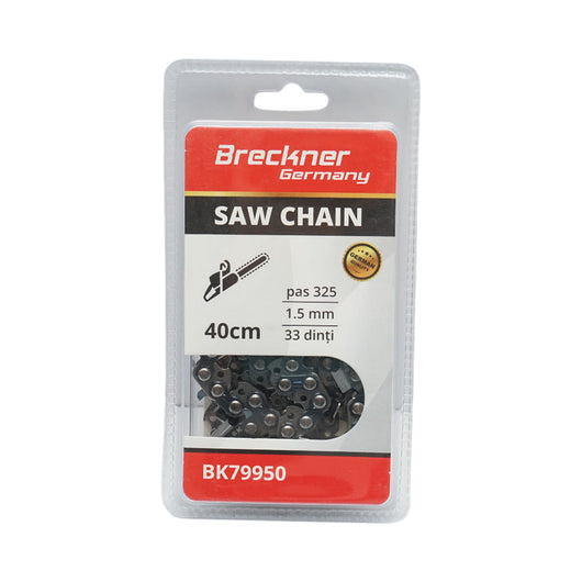 Catena per motosega, passo 325, 33 denti, 1,5 mm, lunghezza 40 cm Breckner Germany