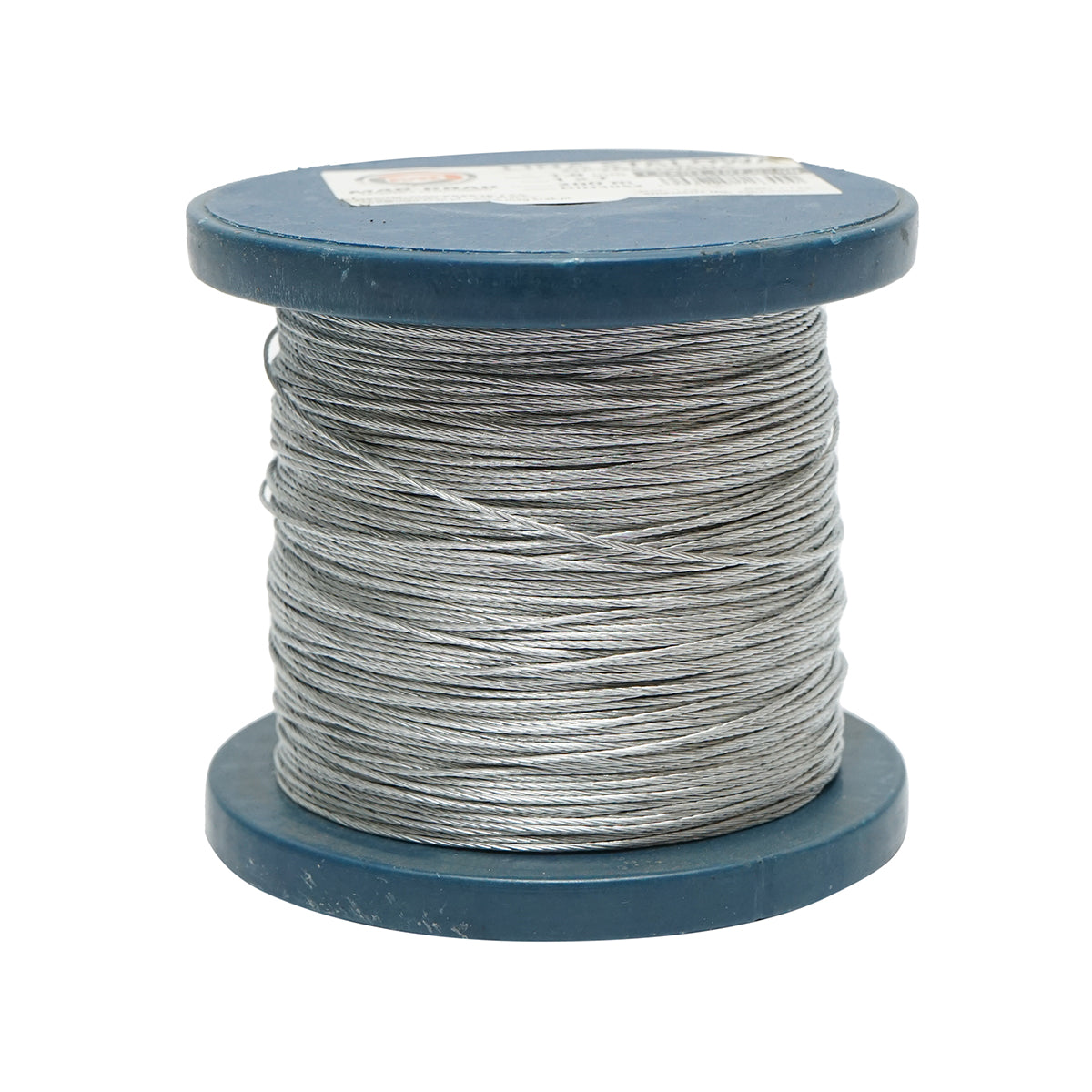 Cavo in acciaio zincato 1mm, 1x7 trefoli, carico massimo 95Kg, peso 1Kg, 200m/rotolo