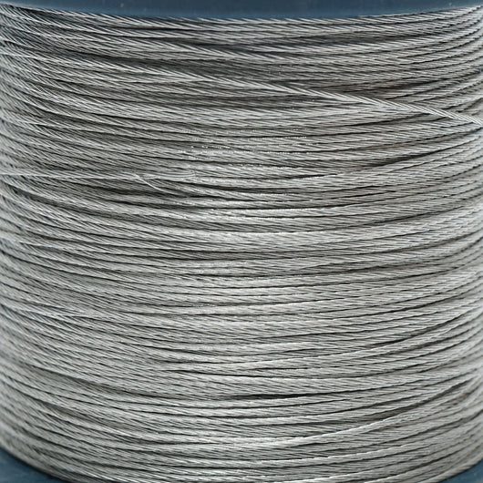 Cavo in acciaio zincato 1mm, 1x7 trefoli, carico massimo 95Kg, peso 1Kg, 200m/rotolo