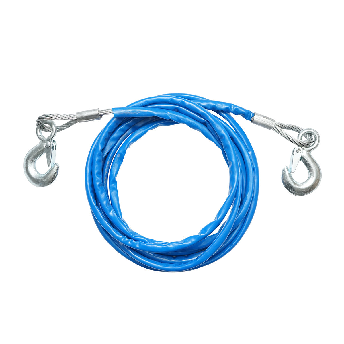 Cavo/fune di traino in metallo fi 10mm, lunghezza 3,5m, carico massimo 2T