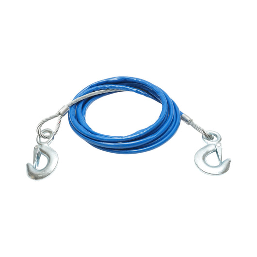 Cavo/fune di traino in metallo fi 8 peso massimo supportato 3 T lunghezza 3,5 m