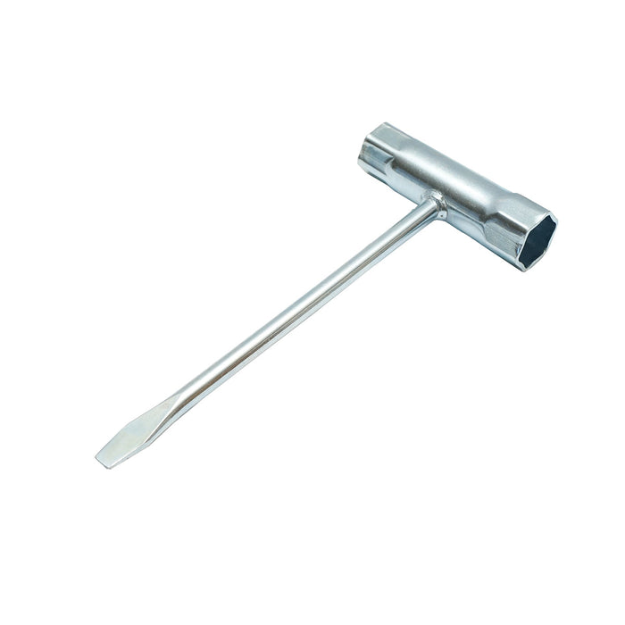 Chiave per candele per motosega 17x19x160mmmm con cacciavite destro incluso