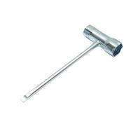 Chiave per candele per motosega 17x21x160mmmm con cacciavite destro incluso