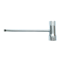 Chiave per candele per motosega 17x21x160mmmm con cacciavite destro incluso