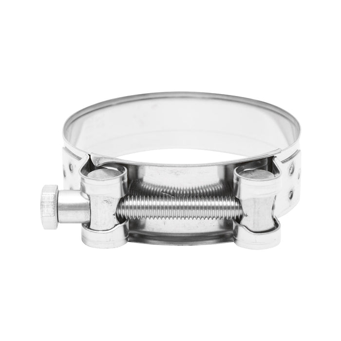 Collare di forza in acciaio inox 304SS con vite – per tubi da 74–79 mm Breckner Germany