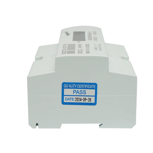 Contatore, contatore digitale intelligente trifase 380 VAC, 3x100A, guida DIN 7 moduli MF0028-02816