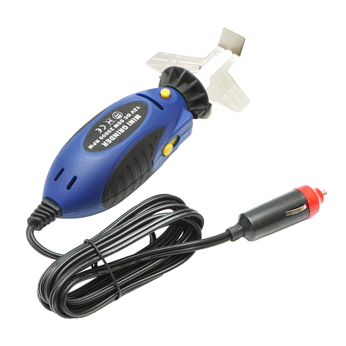 Dispositivo elettrico portatile 12V, 55W, 25000 giri/min per affilare le catene delle motoseghe