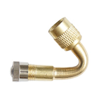 Estensione della valvola della ruota a 45 gradi