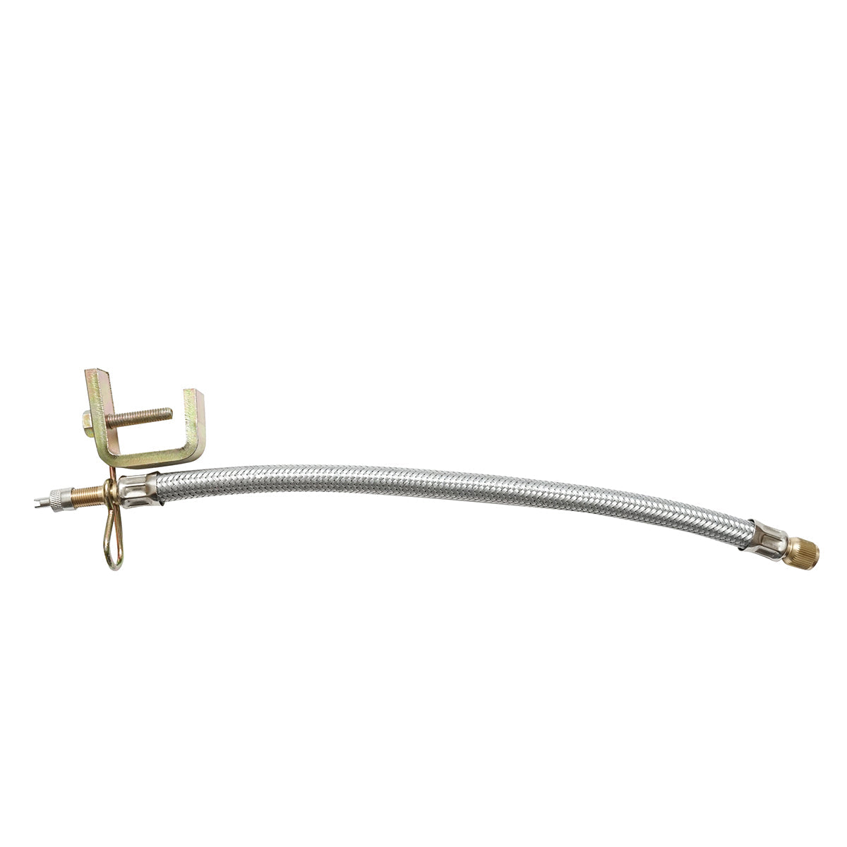 Estensione valvola ruota con protezione metallica e clip a vite 250/280 mm