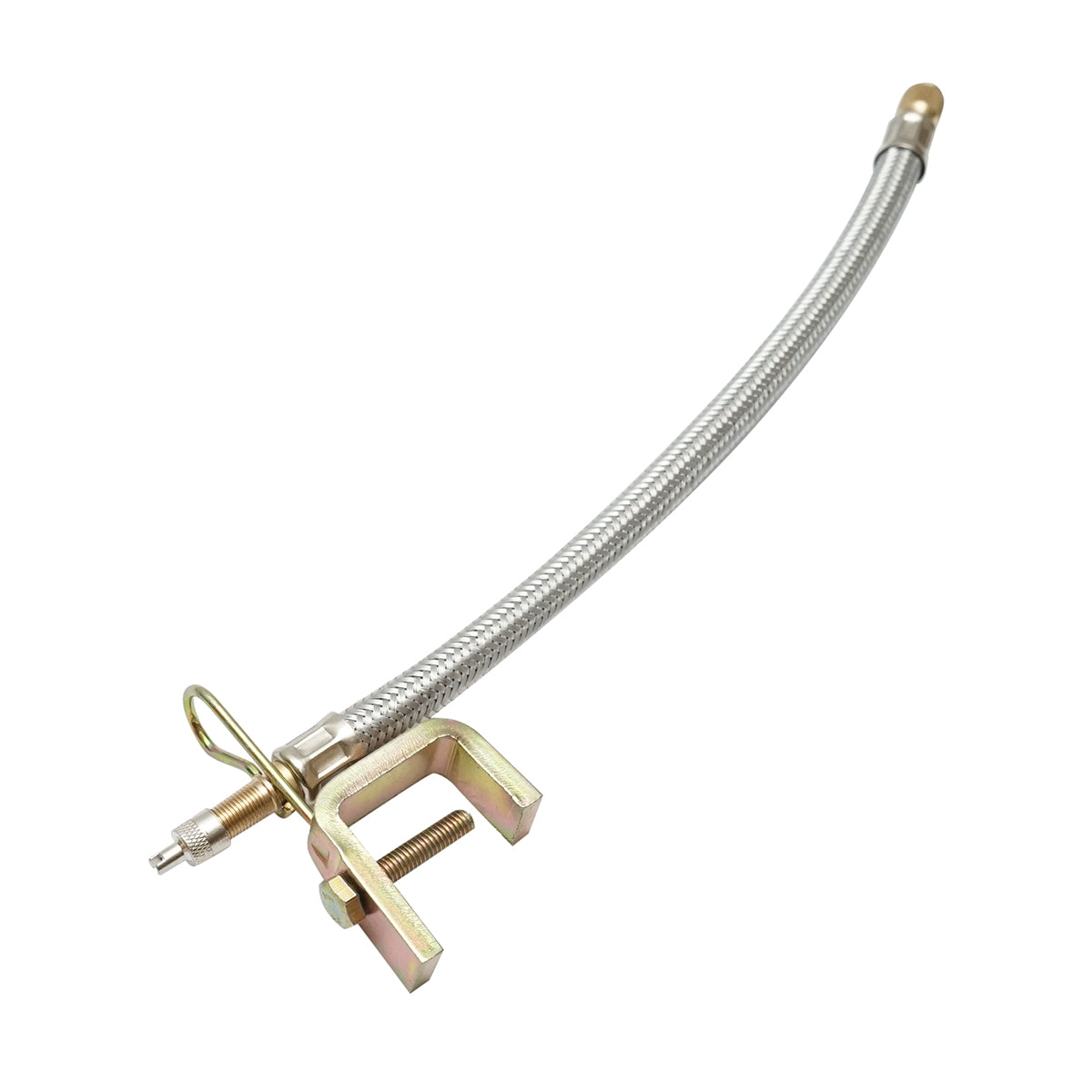 Estensione valvola ruota con protezione metallica e clip a vite 250/280 mm