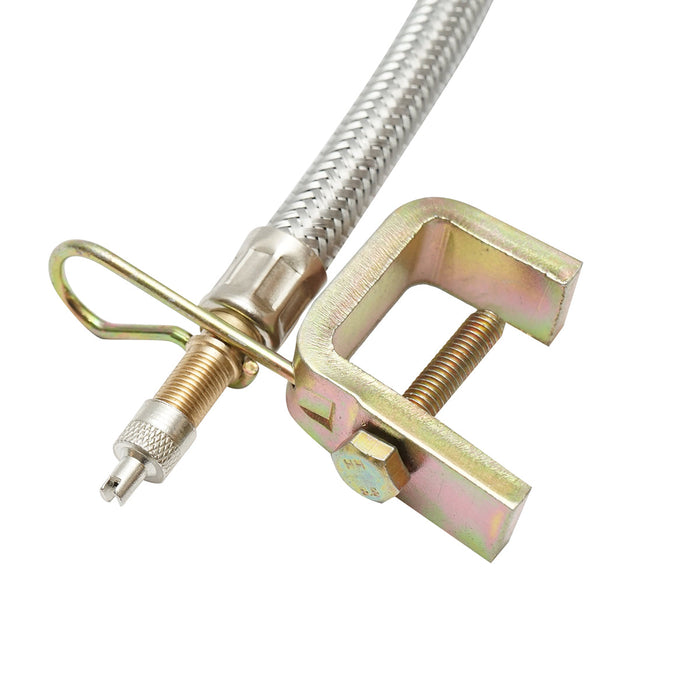 Estensione valvola ruota con protezione metallica e clip a vite 250/280 mm