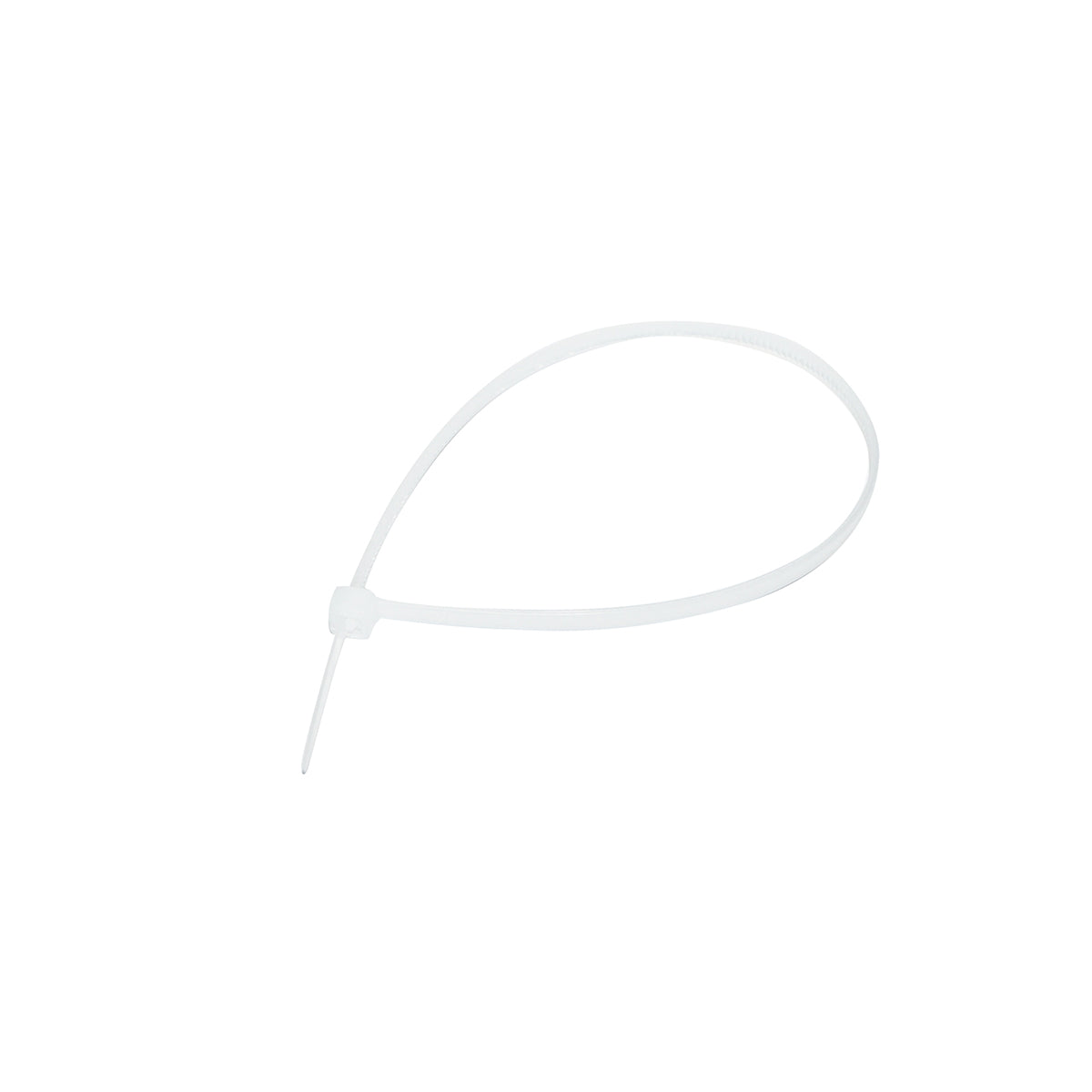 Fascette in plastica 3.5×250 mm – bianche – set da 100 pezzi Breckner Germany