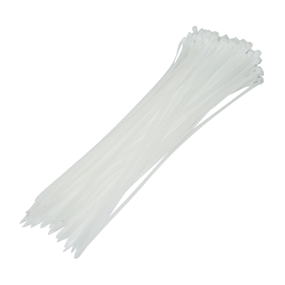 Fascette in plastica 4.8×360 mm – bianche – set da 100 pezzi Breckner Germany