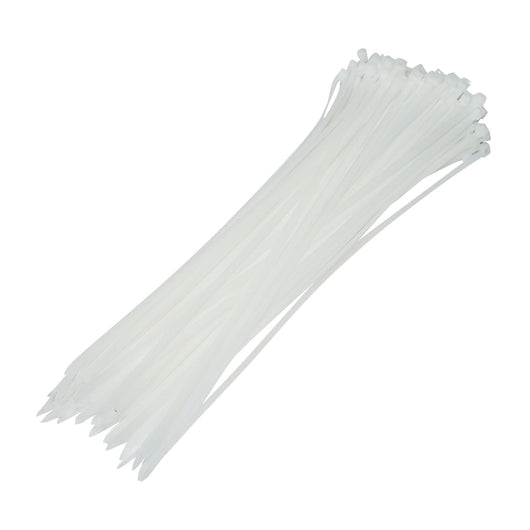Fascette in plastica 4.8×360 mm – bianche – set da 100 pezzi Breckner Germany