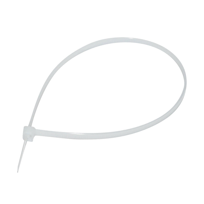 Fascette in plastica 4.8×360 mm – bianche – set da 100 pezzi Breckner Germany