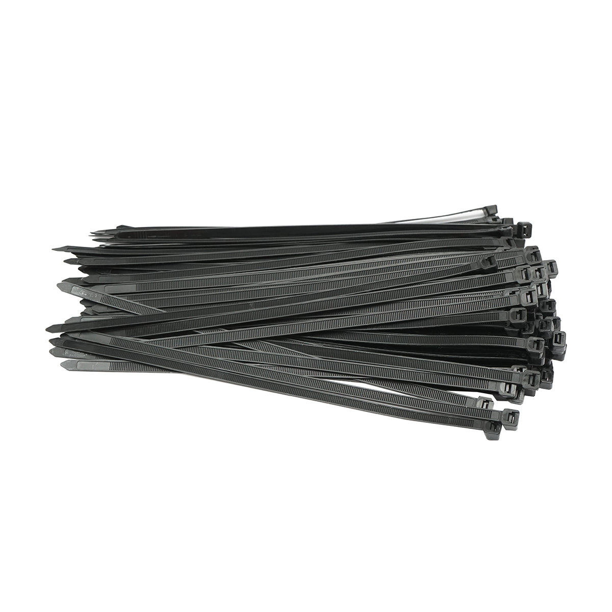 Fascette in plastica 7.5×300 mm – nere – set da 100 pezzi Breckner Germany