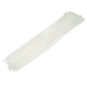 Fascette in plastica 9×900 mm – bianche – set da 100 pezzi Breckner Germany