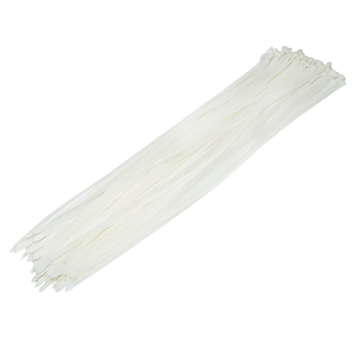 Fascette in plastica 9×900 mm – bianche – set da 100 pezzi Breckner Germany