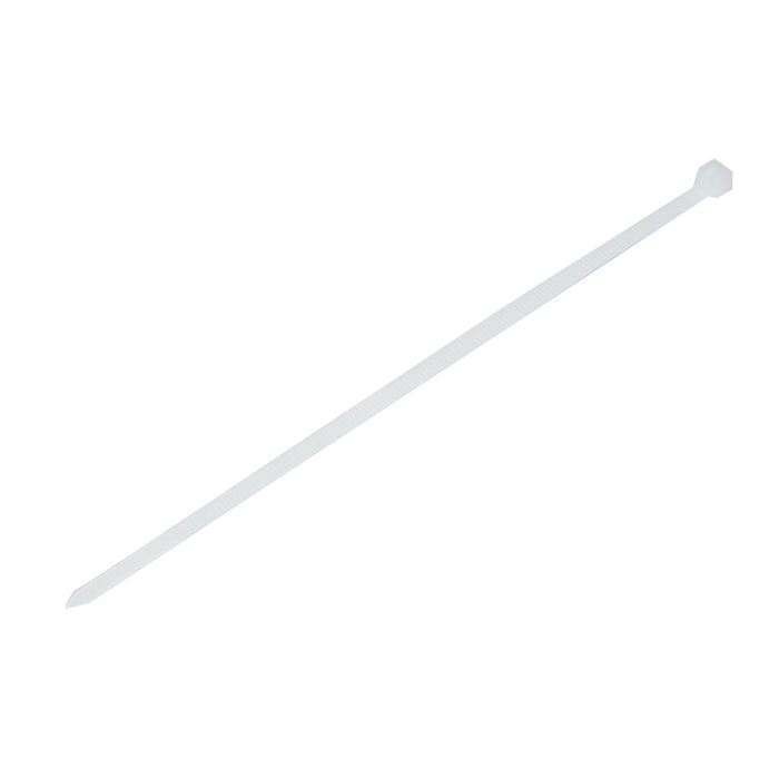 Fascette in plastica bianche 3.5×200 mm – set da 100 pezzi Breckner Germany