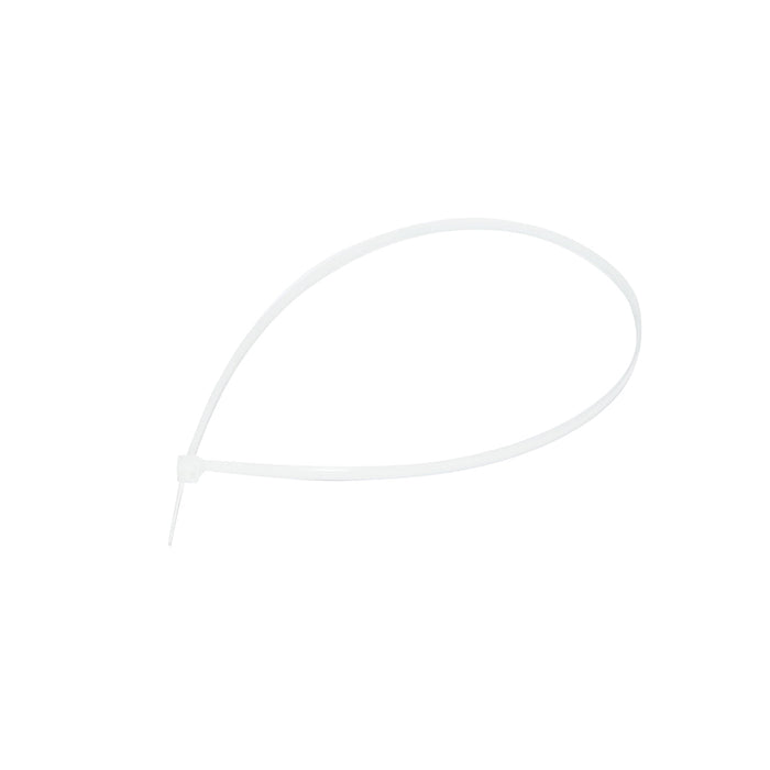 Fascette in plastica bianche 3.5×370 mm – set da 100 pezzi Breckner Germany