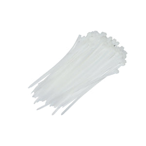 Fascette in plastica bianche 3.6×150 mm – set da 100 pezzi Breckner Germany